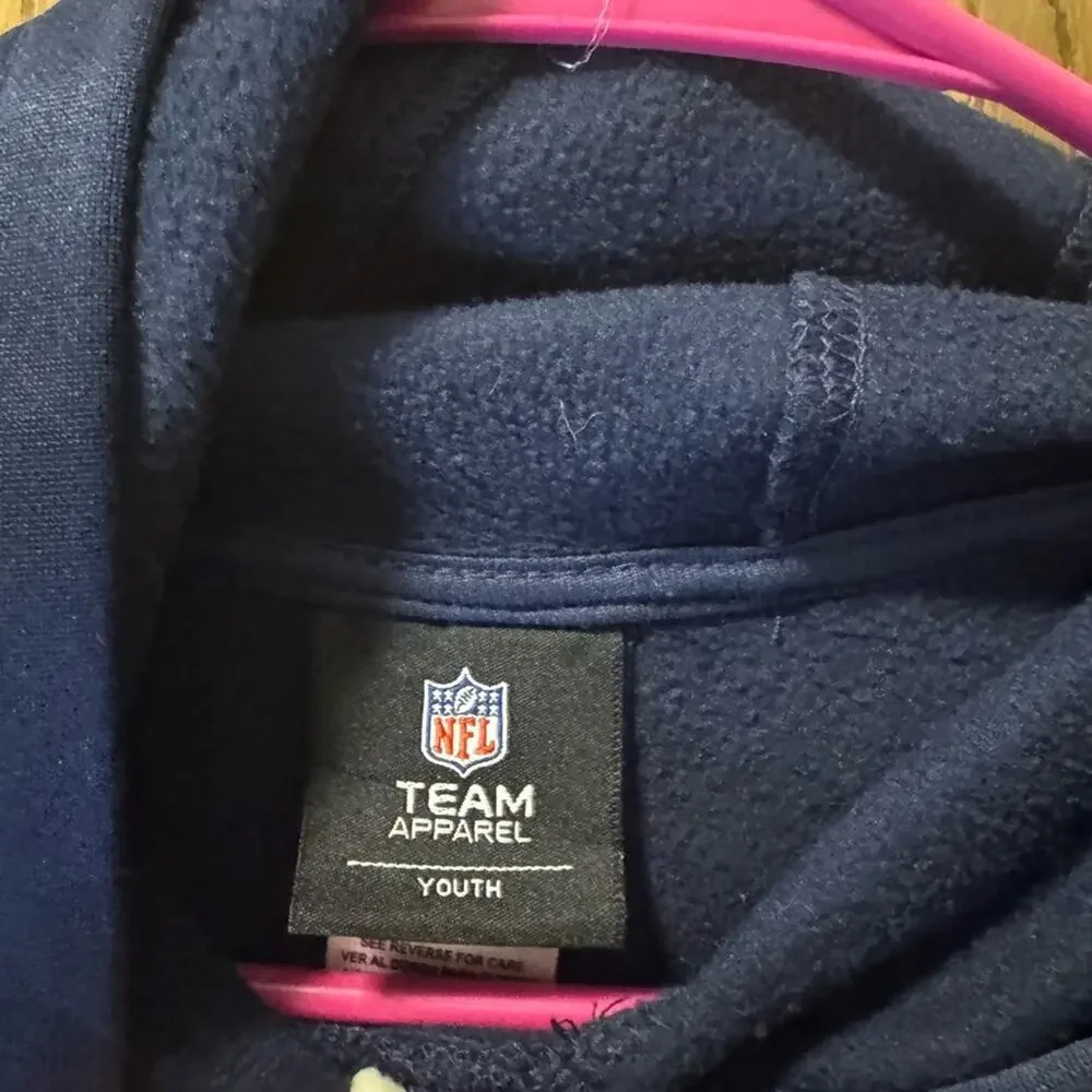 Seattle Seahawks Kids Navy Hoodie Size Youth ❤️